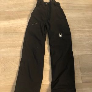 Teen Spyder ski Pants.